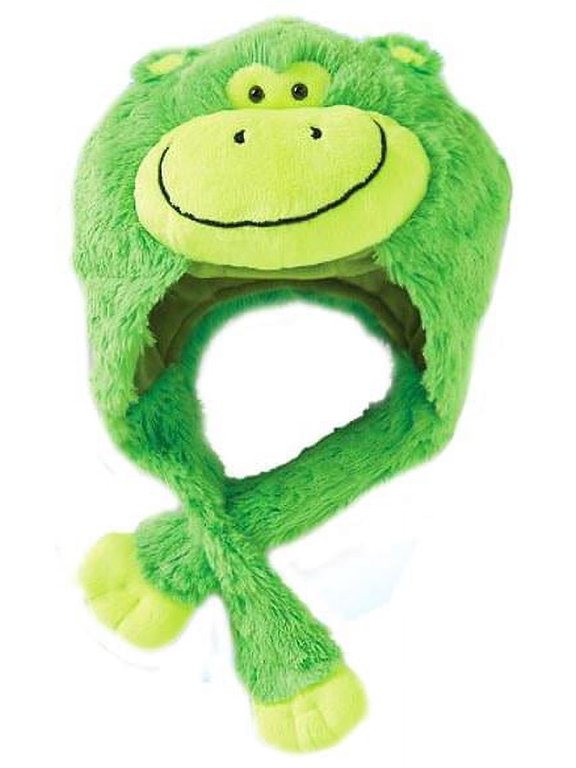 Premium Plush Hat Neonz Neon Green Monkey