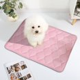 thumbnail image 1 of Premium Plush Rectangular Pet Mat - Soft Polyester Dog Bed, Warm & Dirt Resistant, Machine Washable, for Indoor & Car Use, 60cmx45cm, 1 of 6