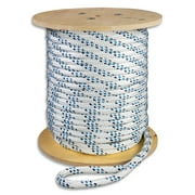 Premium Polyester Double Braid Cable Pulling Rope | Made in USA | Highest Strength | 9/16 inch x 300 feet