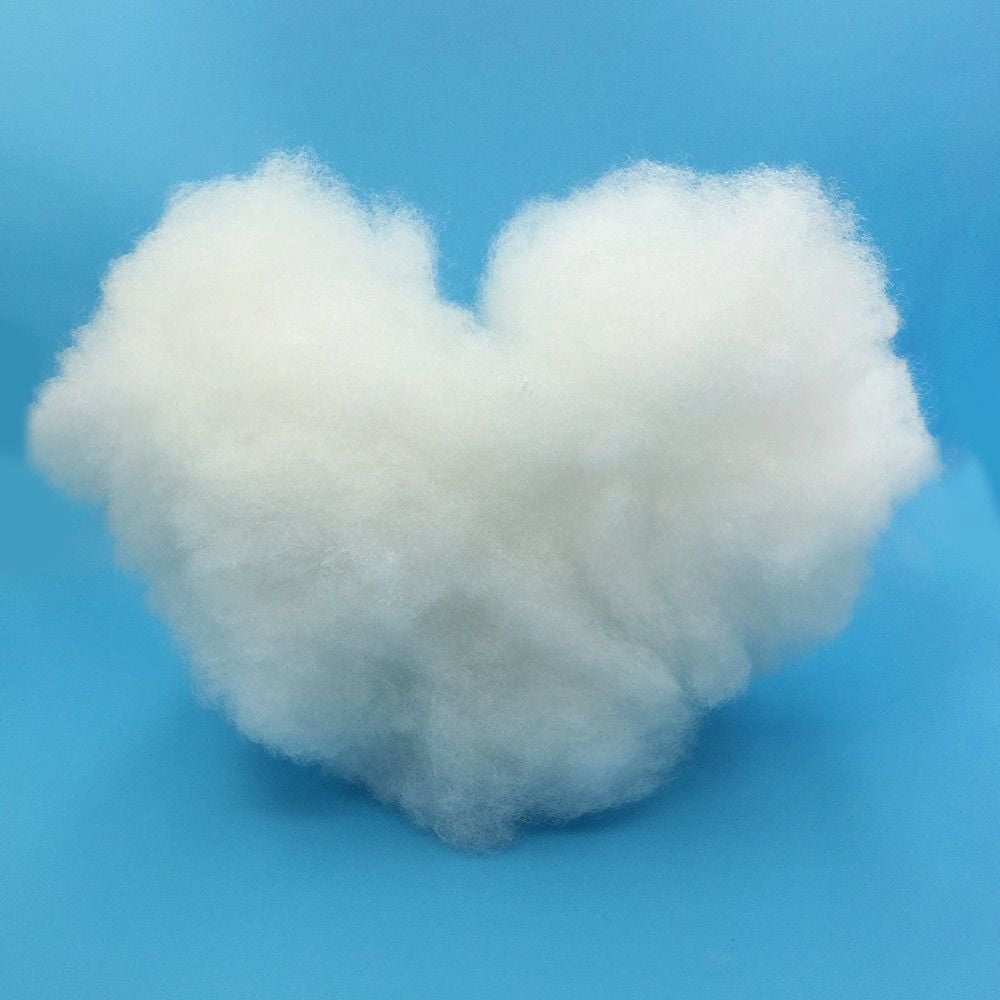 Premium Polyester Fiberfill Stuffing – Soft PP Cotton Filling for Pillows, Stuffed Animals, Dolls & DIY Crafts (Available in 500g-1000g)