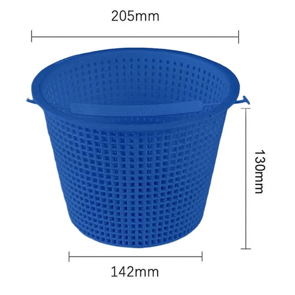 Premium Pool Skimmer Basket Replacement with Weighted Bottom and Lockable