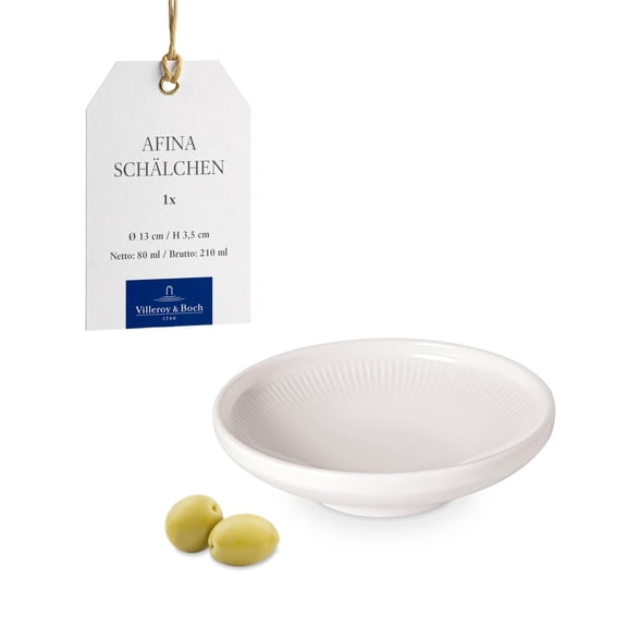 Premium Porcelain Small Bowl, Dishwasher & Microwave Safe, 5 x 5 x 1.25 in, 2.75 oz Capacity