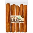 thumbnail image 1 of Pork Chomps 8-10 Inch Premium Roasted Pork Skin Rolls, 5 Count, Rawhide-Free Dog Chews, 1 of 8