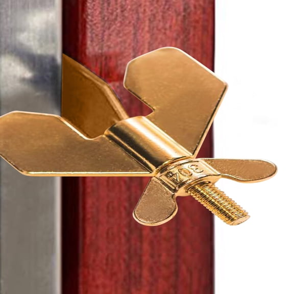 Premium Portable Door Lock – Heavy-Duty Travel Security Lock for Home/Hotel | Easy-Install Additional Protection | Anti-Pick & Anti-Bump Design | Fits Most Standard Doors for Extra Protection