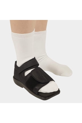 Premium Post Op Broken Toe/Foot Fracture Square Toe Walking Shoe - Womens - Large