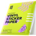 Premium Printable Vinyl Sticker Paper for Inkjet Printer and Laser 20