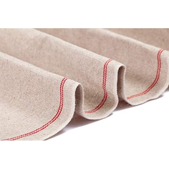 Premium Professional Bakers Extra Large Couche 35"x26" from France - Heavy Duty Proofing Cloth 100% Natural Flax Linen$$Home Decor, Kitchen, & Other