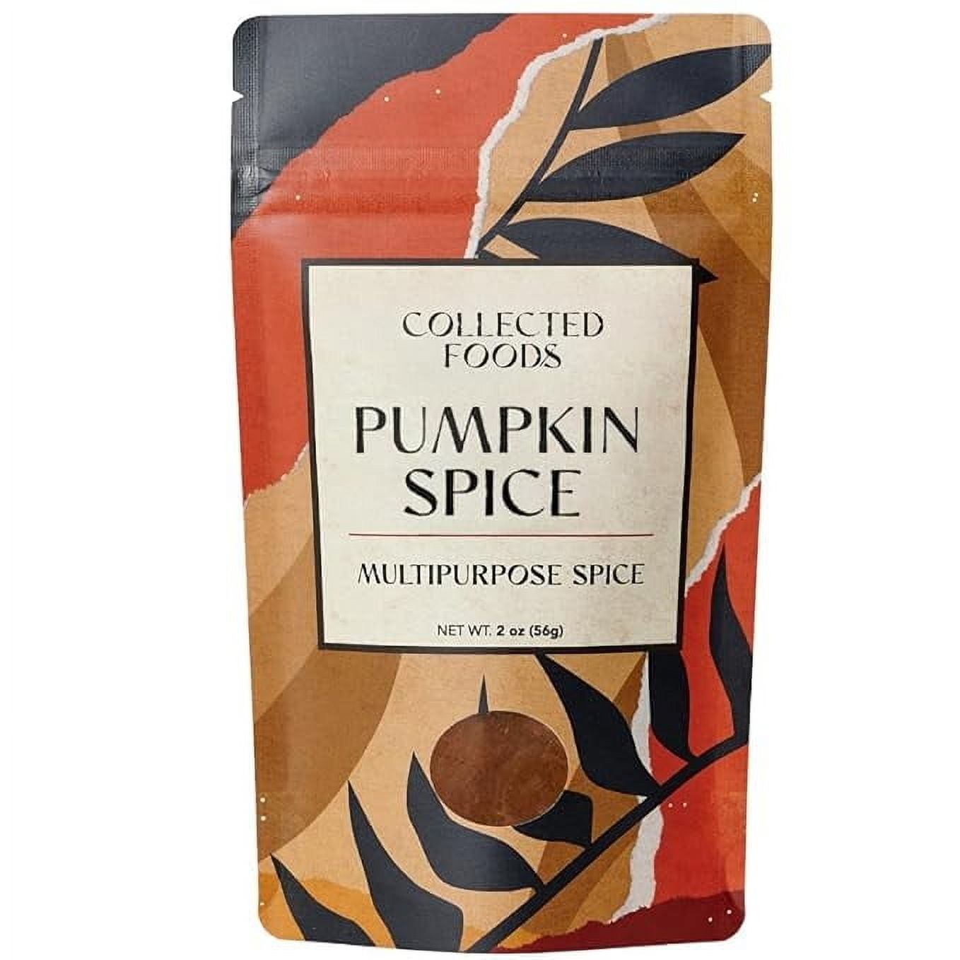 Premium Pumpkin Spice Seasoning - Perfect for Baking, Pies, Cooking, Coffee, and more by Collected Foods, Spice Powder Blend