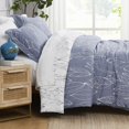 thumbnail image 1 of Premium Quality Vilano Choice Modern Foliage Reverseable Duvet Cover Sets, 1 of 9