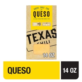 Texas Chili Company Premium Queso 14 oz Refrigerated Mild