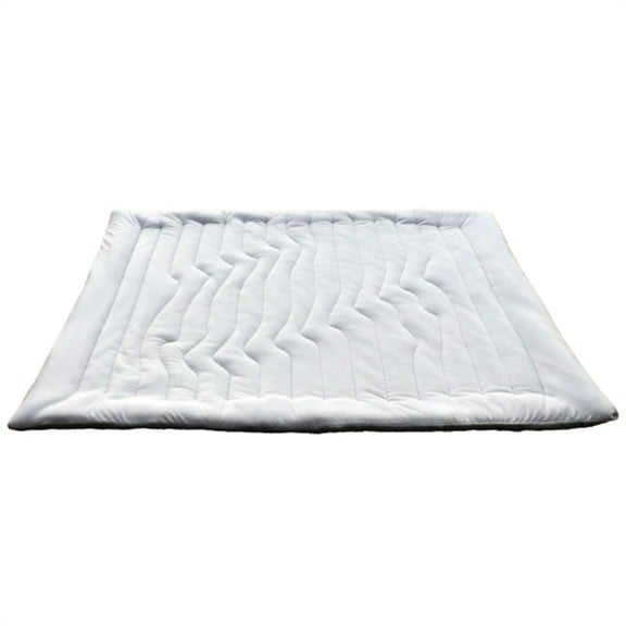Premium Quilted Mattress Topper Ultra Soft Hypoallergenic Cover for Comfortable Sleep Fits All Bed Sizes
