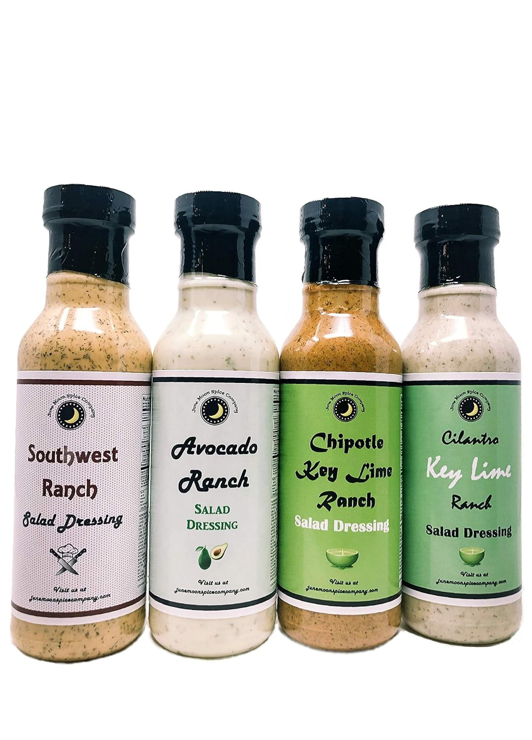 Premium RANCH Salad Dressings Variety 4 Pack Southwest Ranch