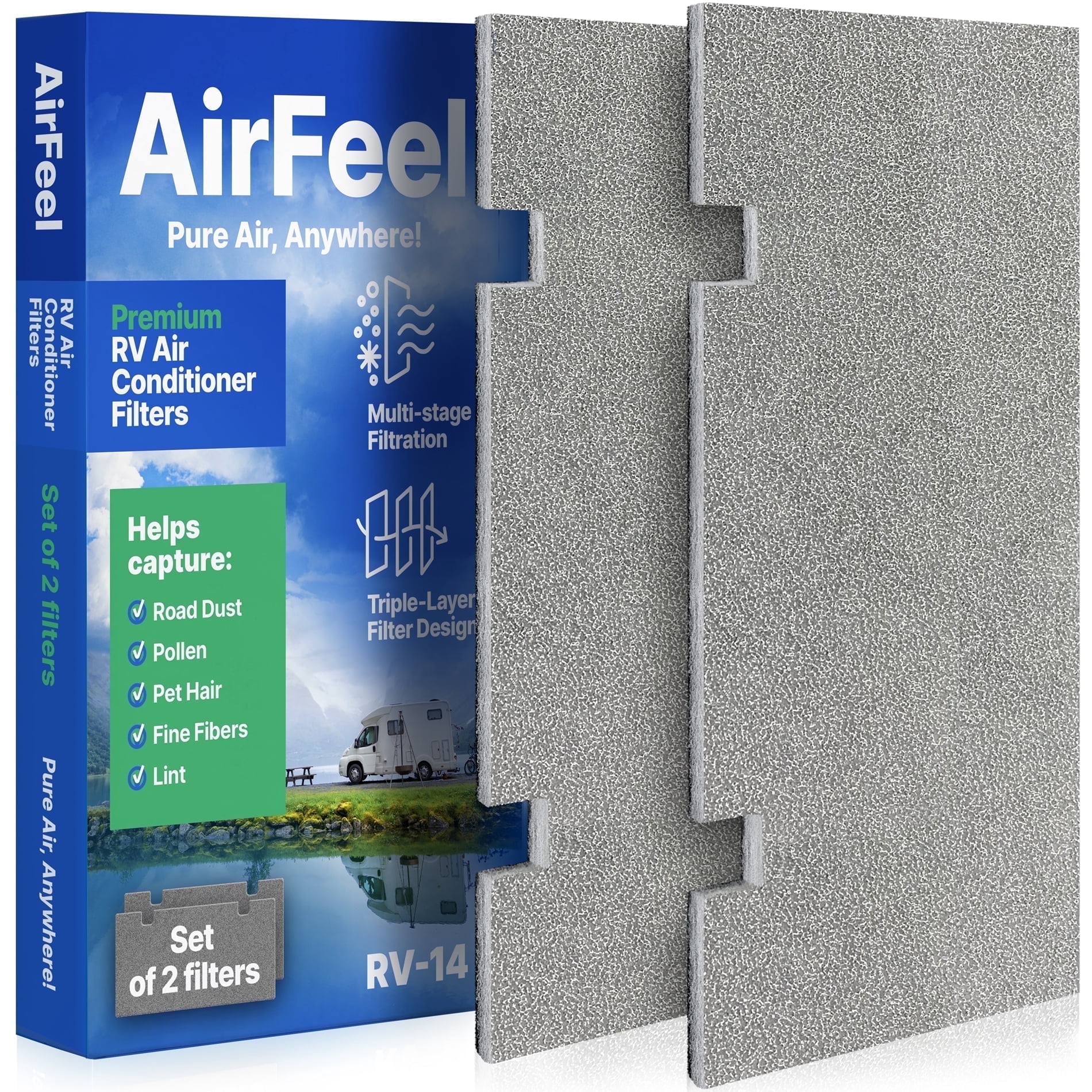 Interior Rv Filter Airfeel, RV Air Filter, 7.5