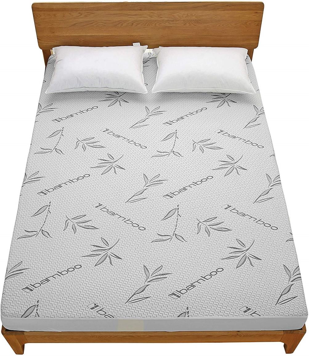 Premium Rayon from Bamboo 100% Waterproof Mattress Protector - 5 Sizes - Queen