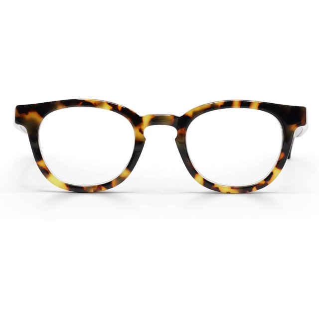 Premium Reading Glasses for Men and Women Round Frame for Average