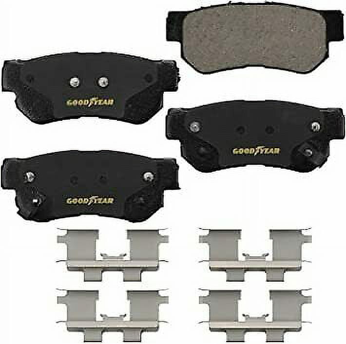 Premium Rear Ceramic Brake Pads for Hyundai & Kias Goodyear Brakes