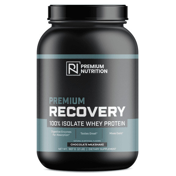 Premium Recovery 100% Isolate Whey Protein Chocolate