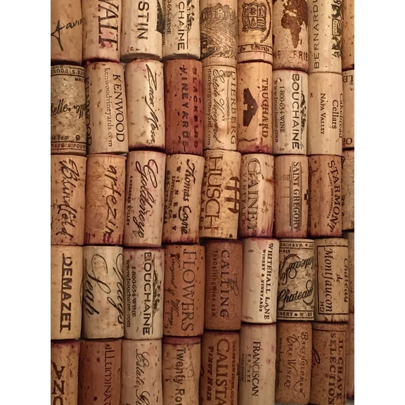 Premium Recycled Corks, Natural Wine Corks From Around the Us - 250 Count