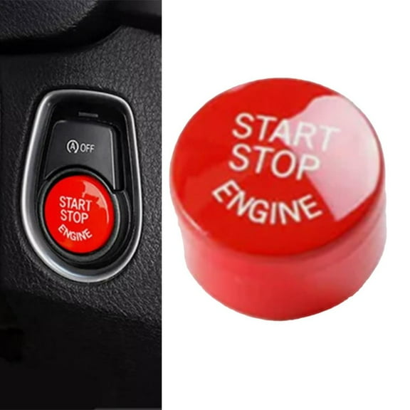 Premium Red Black Push Start Button Replacement For Bmw F10 F20 F30 F Series