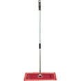 thumbnail image 1 of Premium Red Microfiber Dust Mop Set - Efficient Cleaning Kit - 24", 1 of 6