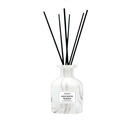 Premium Reed Diffusers And Air Freshener For Aesthetic Home Décor - Rose Water Mimosa