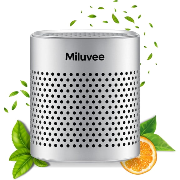 Premium Refrigerator Deodorizer, 10-Year Reusable Odor Absorber for Car, Pet, Closet, Fridge | Produce Saver, Keep Food Fresh Longer | No Refill, Unscented, Outperform Baking Soda Charcoal Bag