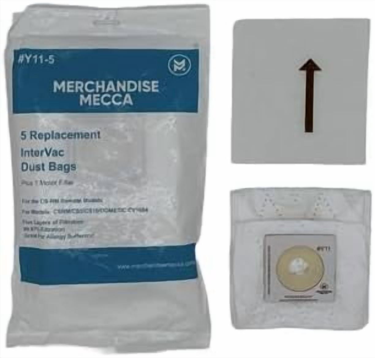 Premium Replacement Bags for Intervac Models CSRM / CS9 / CS10 / And ...