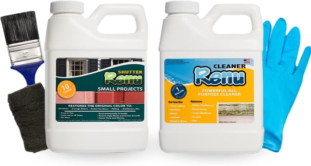 Premium RestorerRestores Original Color & Rejuvenates Faded Shutters