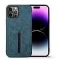 thumbnail image 1 of Premium Retro PU Leather Phone Case with Credit Card Holder,Wallet Case Compatible with iPhone 13 Mini,Durable Shockproof Rugged Ultra Slim Protective Cover Case for iPhone 13 Mini,Blue, 1 of 7