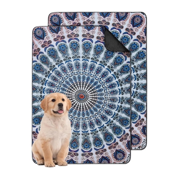 Premium Reusable Dog Pads, Large 24x36 Washable Puppy Pads with Non-Slip Bottom, Leak-Proof for House Training and Crate Protection