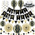 Premium Reusable Party Decorations New Years Decorations 2024 Multi