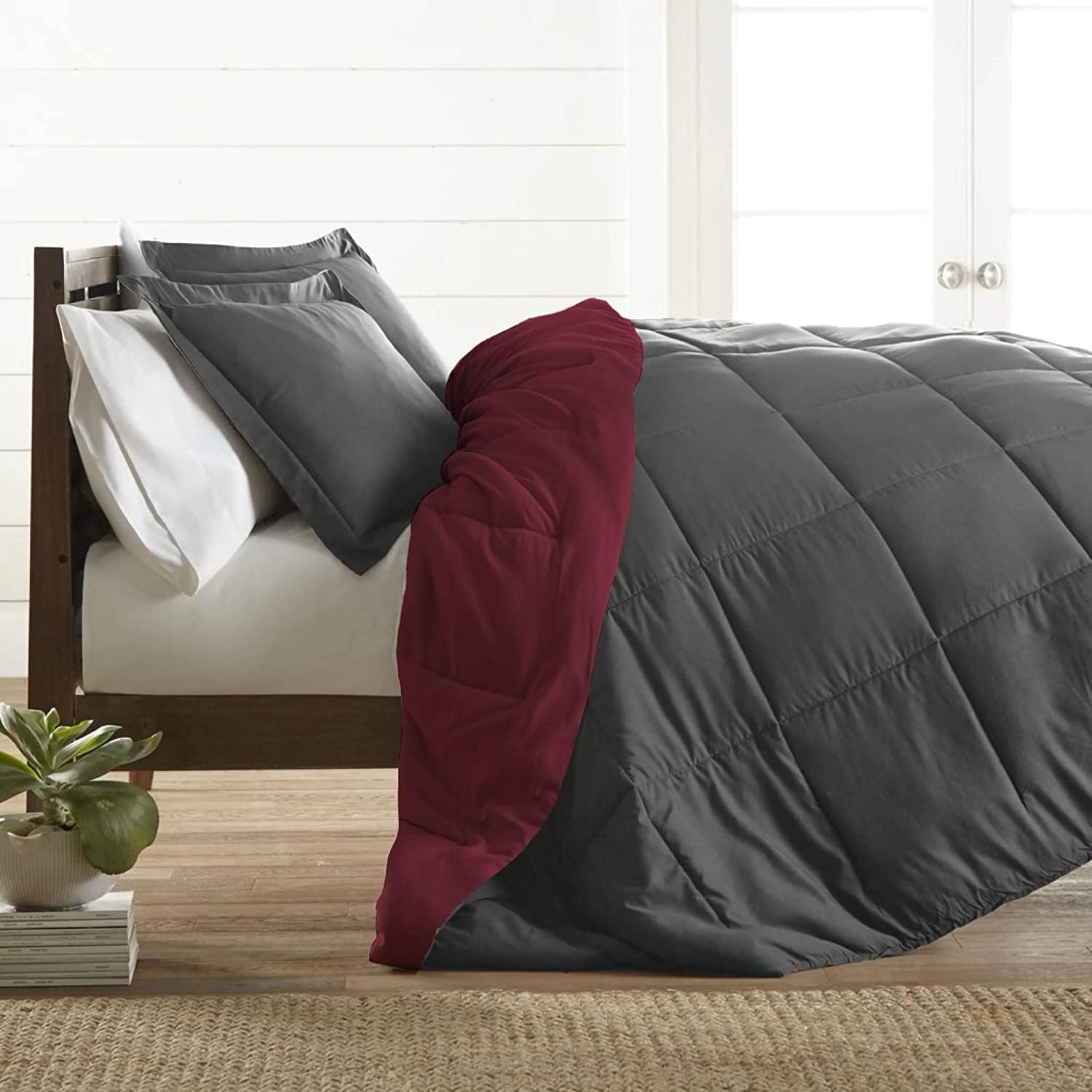 Premium Reversible Bamboo Comforters by All That Jazz