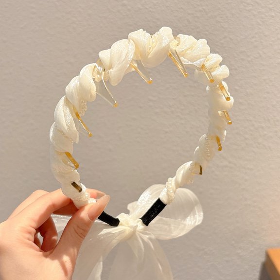 Premium Reversible Hair Comb Headband with Teeth - Soft Elastic Headwrap for Women, Perfect for Workouts & Daily Styling