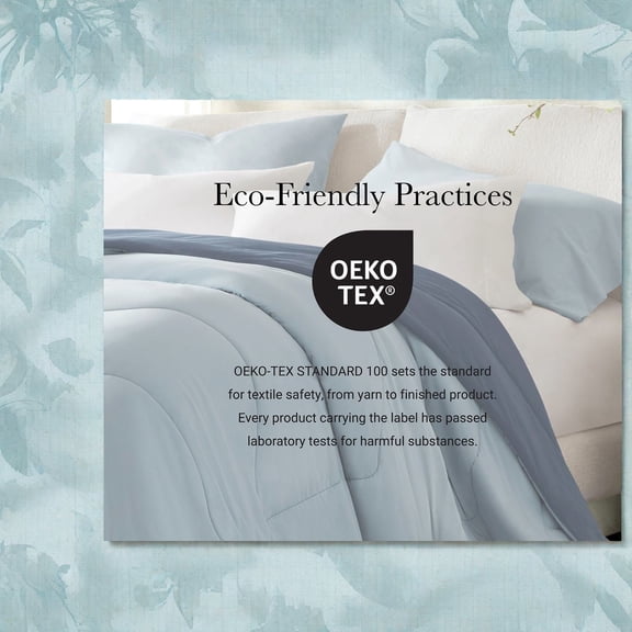 Premium Reversible Tencel Bedding Set Cooling Nylon Shell Modern Design