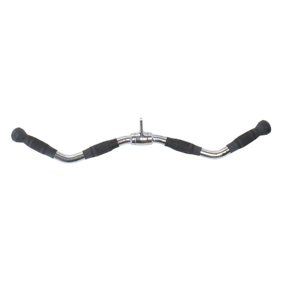 Premium Revolving Bar Accessory With 2 -Grip for Cable Machine Systems, (61970)