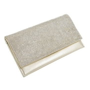 Premium Rhinestone Clutch Evening Bag Handbag, Gold