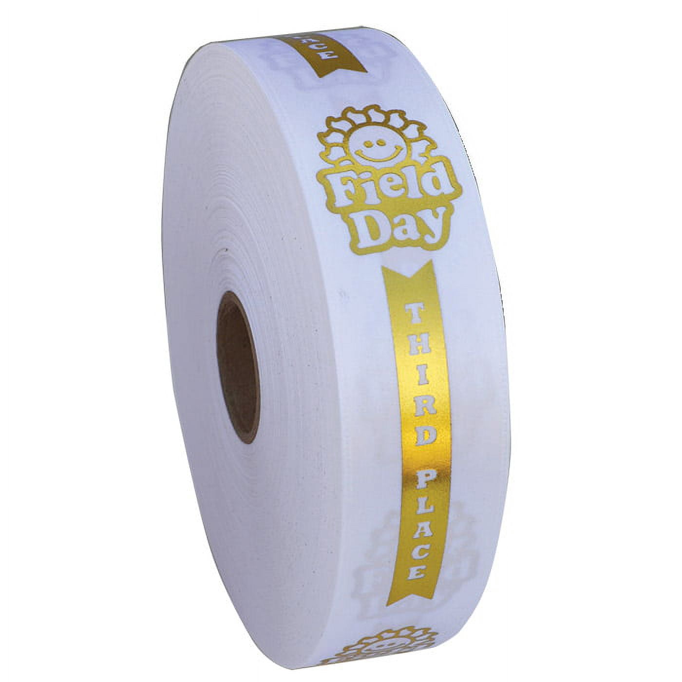 Premium Ribbon Rolls - Field Day 3rd Place