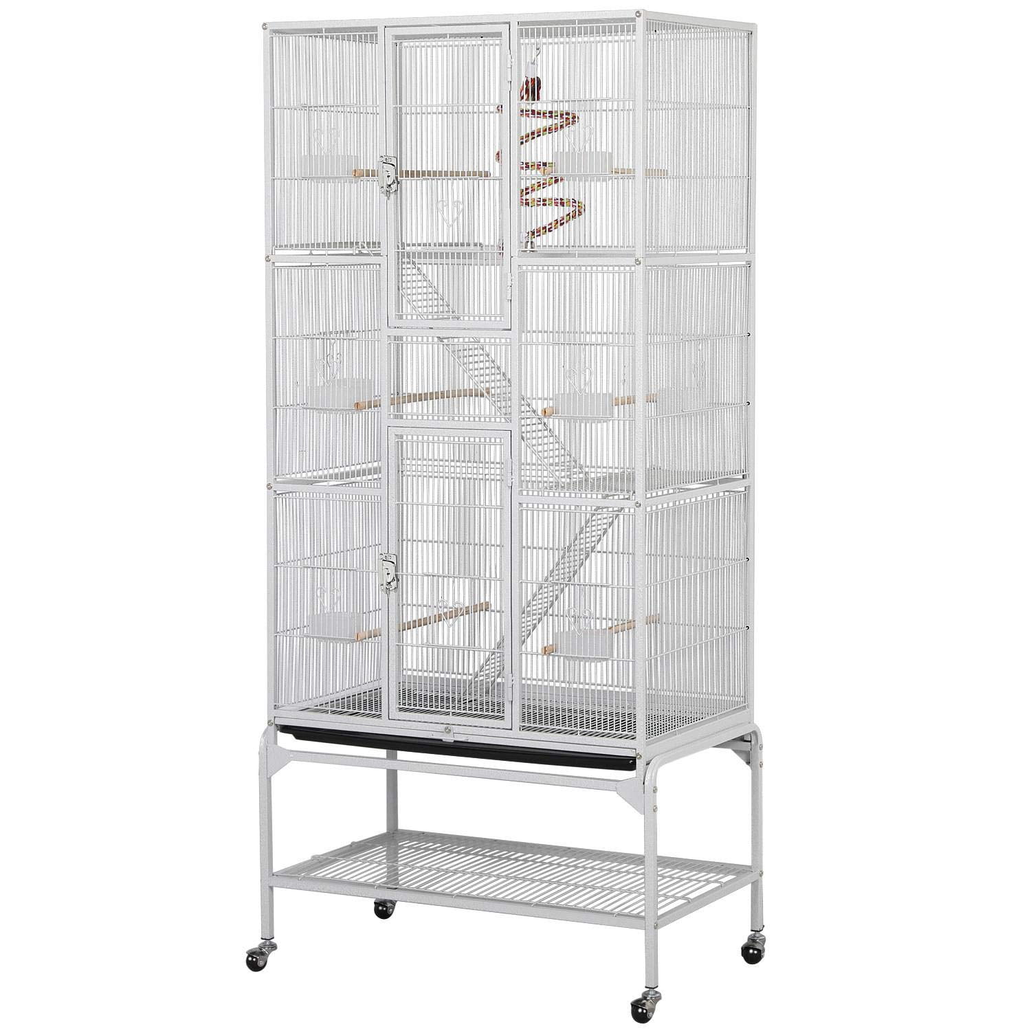 Picture Idea: Premium Rolling Cage For Sugar Gliders Rats Large Metal Enclosure