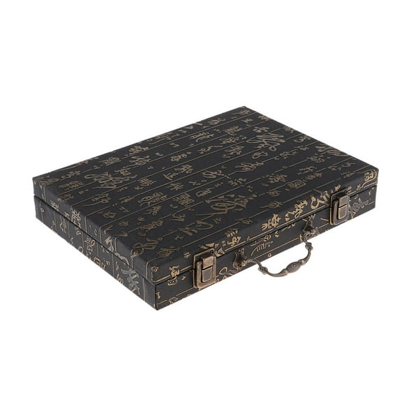 Premium Rosewood Chinese Chess Set Xiangqi Classic Strategy Game w/ Gift Box