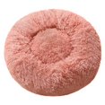 thumbnail image 1 of Round Calming Cat Bed with Plush , 15.7 Inch Washable Pet Bed for Indoor Cats & Small Dogs - Anti-Anxiety Donut Cushion with Thick Non- Base for Cozy Comfort, 1 of 4