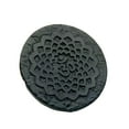 thumbnail image 1 of Premium Round Shungite Stickers with Pattern for Cell Phone Case Laptop Tablet Computer - Polished Shungite Protection Plate with Carbon Fullerenes (Eye of God), 1 of 5