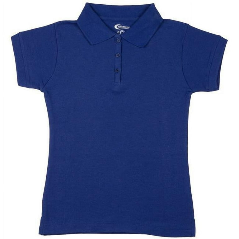 royal blue girls polo