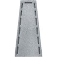thumbnail image 1 of Premium Rubber Downspout Splash Block Rain Guard Stone Textured Drain Extender (Gray), 1 of 5
