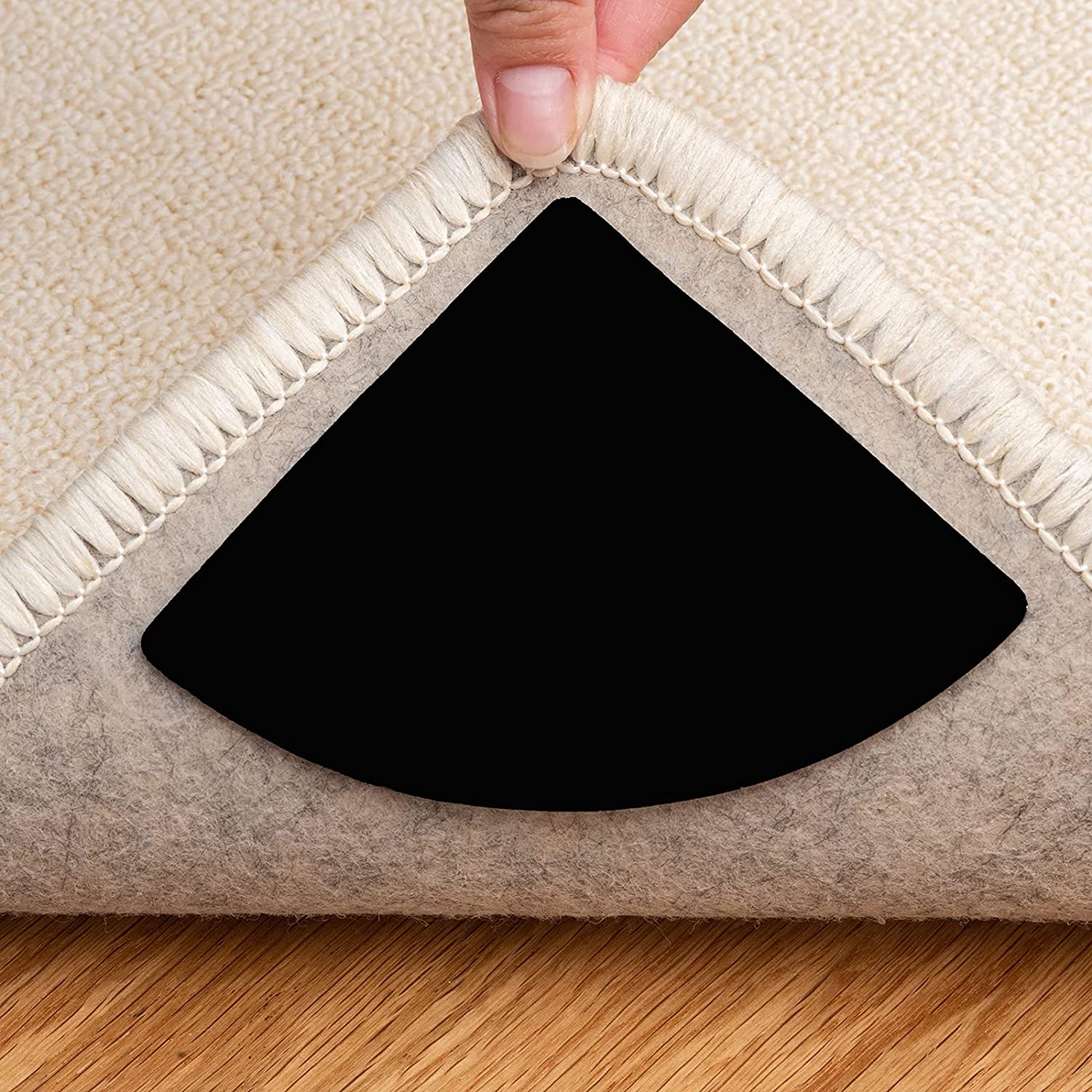 Premium Rug Grippers Keep Your Rugs in Place with DoubleSided Anti