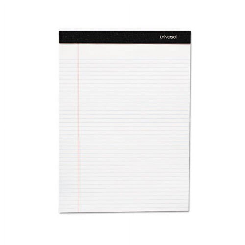 Premium Ruled Writing Pads Wide/Legal Rule, 8.5 x 11, White, 50 Sheets
