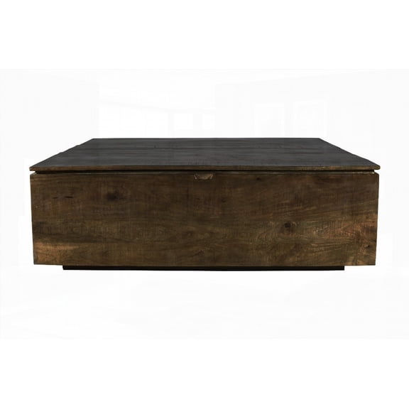 Premium Rustic Rough Mango Large Coffee Table Trunk