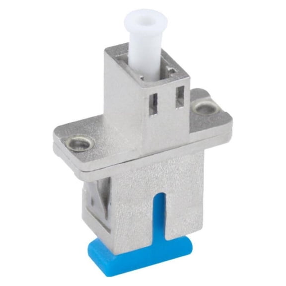 Premium SC to LC Optical Adapter for Computers and Tablets Silver Color Enhanced Data Transmission for IT Applications