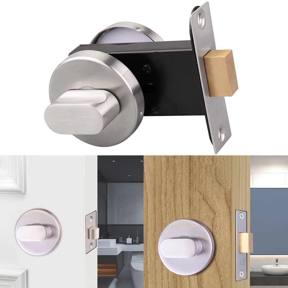 Premium Satin Stainless Steel Indicator Bolt Lock Smooth Operation
