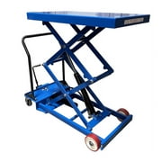 Premium Scissor Lift Table, 1100 lb. Cap., Platform 40-1/2 X 24, Foot Release
