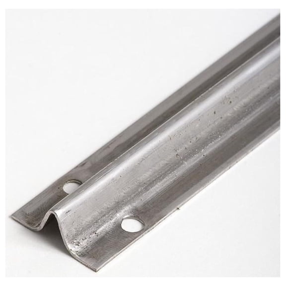 Premium Screw Down Track for Sliding Glass Doors | Stainless Steel | Patio Glass Door Replacement Hardware Repair - Screws NOT Included (Length 6 ft)